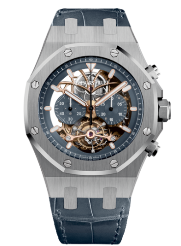 Royal Oak Tourbillon Chronograph Openworked Platinum