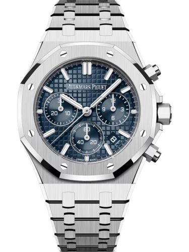 Royal Oak Chronograph 38 Stainless Steel / Blue