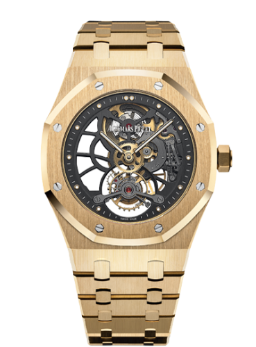Royal Oak Ultra Thin Tourbillon Openworked Yellow Gold / Boutique Edition