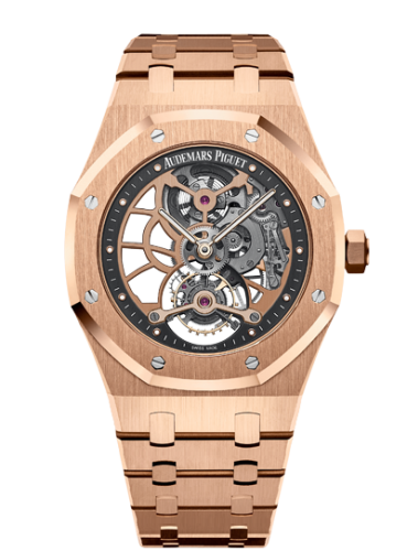 Royal Oak Ultra Thin Tourbillon Openworked Pink Gold