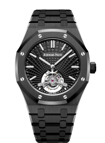Royal Oak Ultra Thin Tourbillon Ceramic / Black