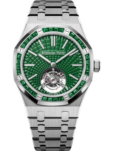 Royal Oak Self-Winding Flying Tourbillon Titanium / Emerald / Green