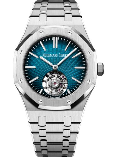 Royal Oak Self-Winding Flying Tourbillon Stainless Steel / Blue
