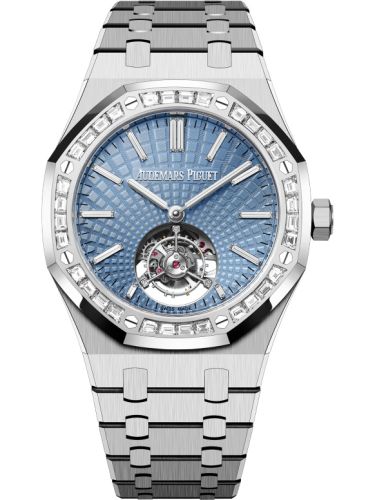 Royal Oak Self-Winding Flying Tourbillon Platinum - Baguette / Ice Blue
