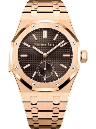 Royal Oak Repeater Supersonnerie Pink Gold / Brown