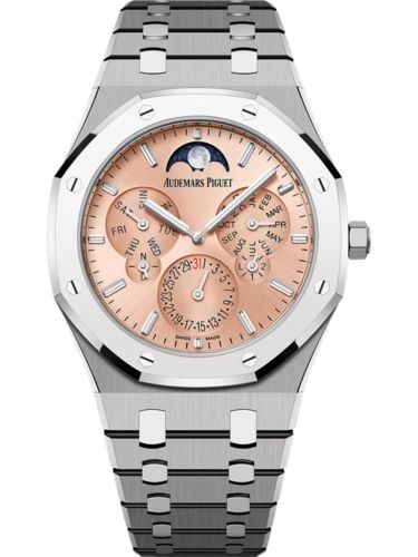 Royal Oak Perpetual Calendar Ultra Titanium - BMG / Pink