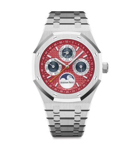 Royal Oak Perpetual Calendar 41 White Gold / Red / Thailand