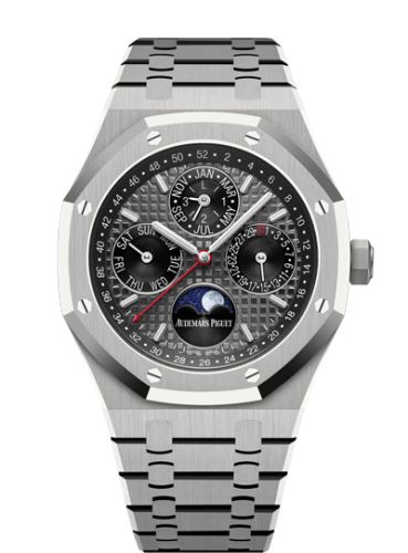 Royal Oak Perpetual Calendar 41 Titanium / Grey / China