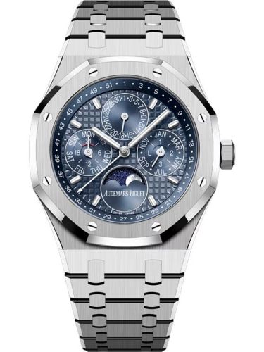 Royal Oak Perpetual Calendar 41 Stainless Steel / Blue