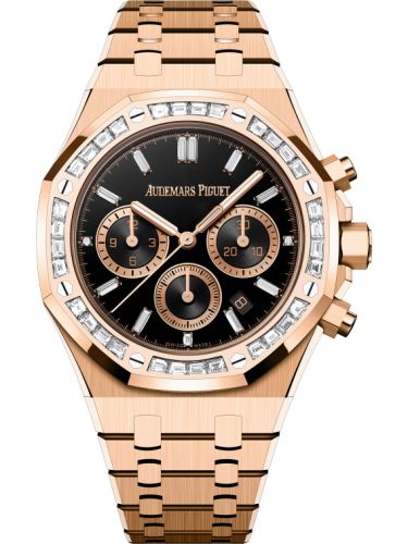 Royal Oak Chronograph 38 Red Gold - Diamond / Onyx