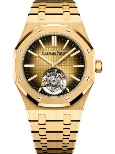 Royal Oak Self-Winding Flying Tourbillon Yellow Gold / Champagne