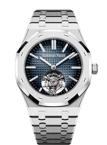 Royal Oak Self-Winding Flying Tourbillon Stainless Steel / Blue