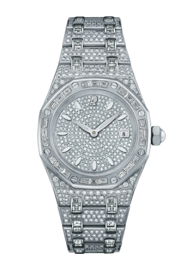 Royal Oak 67604 Quartz White Gold / Diamond / Diamond / Bracelet