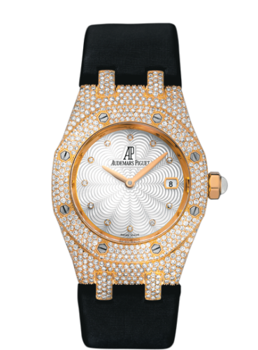 Royal Oak 67605 Pink Gold / Diamond / MOP / Strap