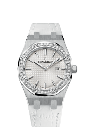 Royal Oak 67651 Quartz Stainless Steel / Silver / Strap