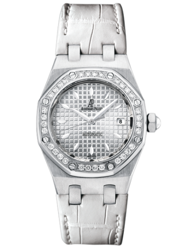 Royal Oak Selfwinding 77321 Stainless Steel / Diamond / Silver / Alligator