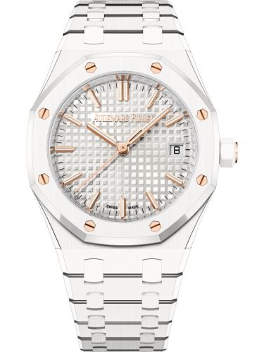 Royal Oak Selfwinding 34 White Ceramic / White