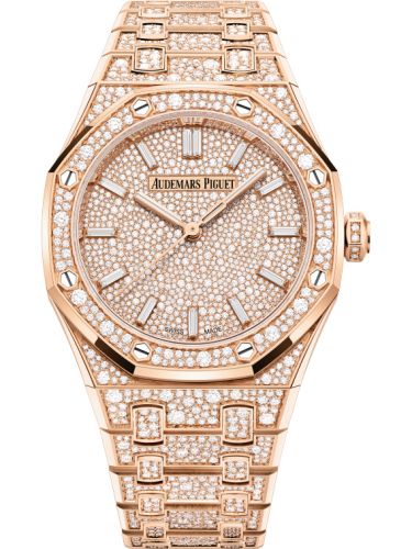 Royal Oak Selfwinding 34 Pink Gold - Snow-Set