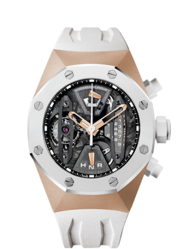 Royal Oak Concept 26223 Tourbillon Chronograph Pink Gold / White Ceramic