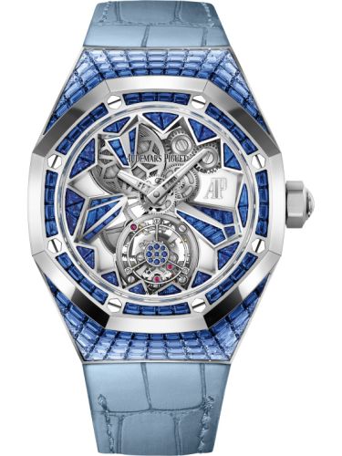 Audemars Piguet Royal Oak Concept Flying Tourbillon White Gold / Baguette Sapphire