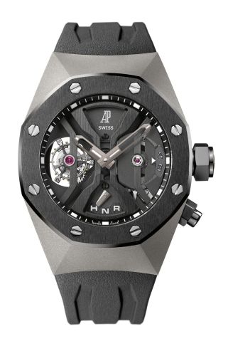 Royal Oak Concept 26560 GMT Tourbillon Titanium / Black Ceramic