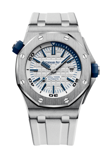 Royal Oak Offshore Diver Stainless Steel / White
