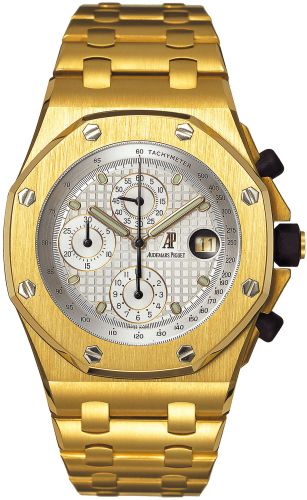 Royal Oak OffShore 25721 Chronograph Yellow Gold / Silver