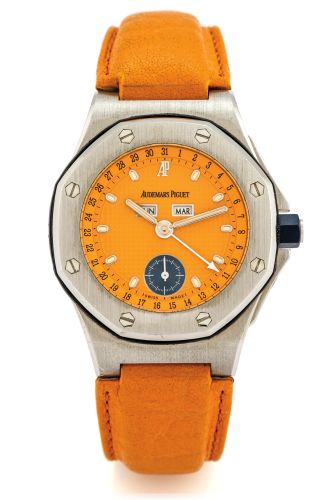 Royal Oak OffShore 25808 Full Calendar Orange
