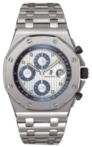 Royal Oak OffShore 25721 Chronograph Titanium / Silver / Blue