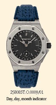Royal Oak OffShore 25808 Full Calendar Blue