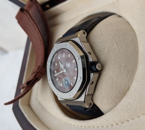 Royal Oak OffShore 25808 Full Calendar Brown