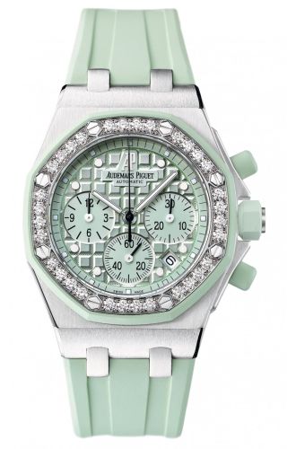Royal Oak OffShore 26048 Lady Chronograph Stainless Steel / Green