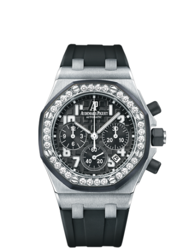 Royal Oak OffShore 26048 Lady Chronograph Stainless Steel / Black