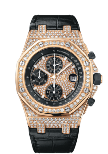 Royal Oak Offshore Pink Gold / Diamonds