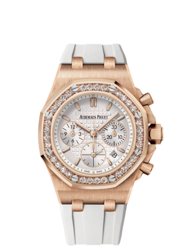 Royal Oak OffShore 26231 Lady Chronograph Pink Gold / Silver / Diamond