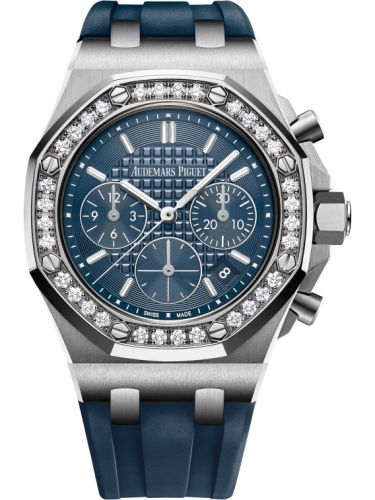 Royal Oak OffShore 26231 Lady Chronograph Stainless Steel / Blue / Diamond