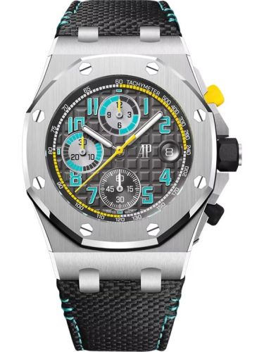Royal Oak Offshore Titanium / Grey - Yellow / Bracelet