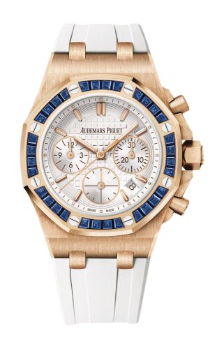 Royal Oak OffShore Lady Chronograph Pink Gold / Silver / Bartorelli