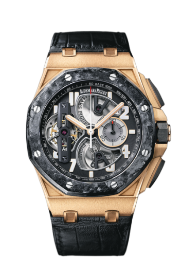 Royal Oak Offshore Tourbillon Chronograph Pink Gold