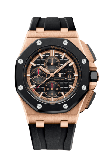 Royal Oak Offshore 42 Pink Gold / Ceramic / Black / Rubber