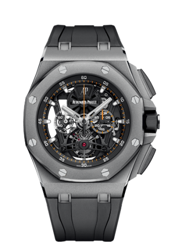 Royal Oak Offshore Tourbillon Chronograph Openworked Titanium / Rubber