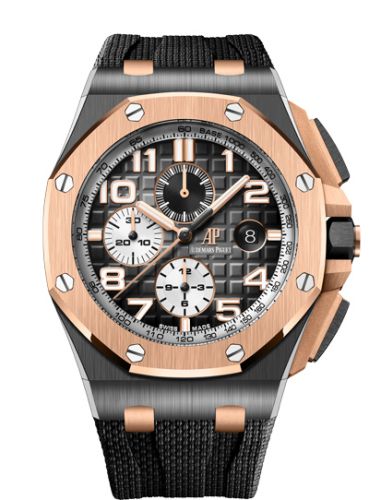 Royal Oak Offshore 44 Ceramic / Pink Gold / Grey