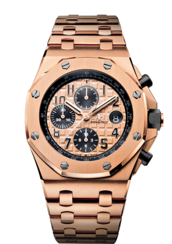 Royal Oak Offshore 26470 Pink Gold / Pink Gold / Bracelet