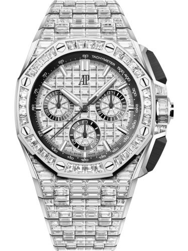 Royal Oak Offshore 43 White Gold - Baguette / Baguette / Bracelet