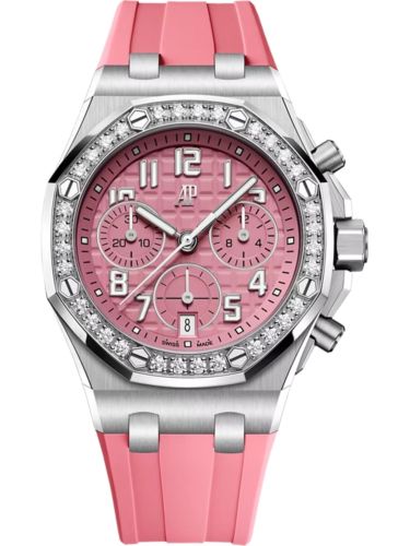 Royal Oak Offshore Selfwinding Chronograph 37 Titanium - Diamond / Pink