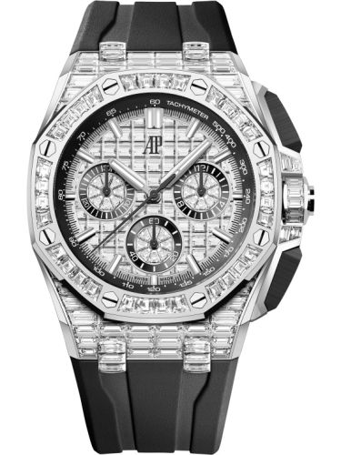 Royal Oak Offshore 43 White Gold - Baguette / Baguette
