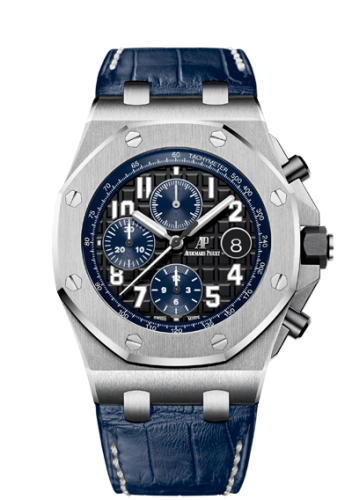 Royal Oak Offshore 26470 Stainless Steel / Black / Alligator
