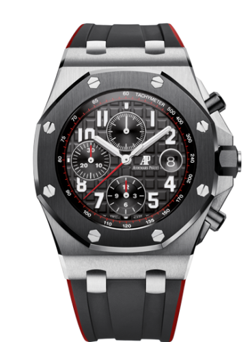 Royal Oak Offshore 42 Stainless Steel / Ceramic / Black / Rubber