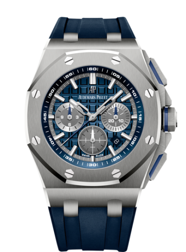 Royal Oak Offshore 42 Titanium / Blue / Rubber