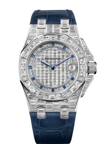 Royal Oak OffShore 67543 Lady Quartz Sapphire Hour